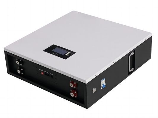 Alta efficienza del litio del ferro della batteria fissata al muro domestica del fosfato con il LCD