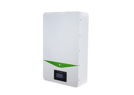 Annuncio pubblicitario fisso della batteria agli ioni di litio fissato al muro con l'esposizione LCD