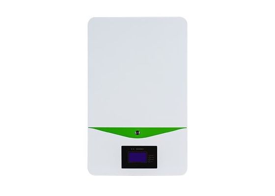 Annuncio pubblicitario fisso della batteria agli ioni di litio fissato al muro con l'esposizione LCD
