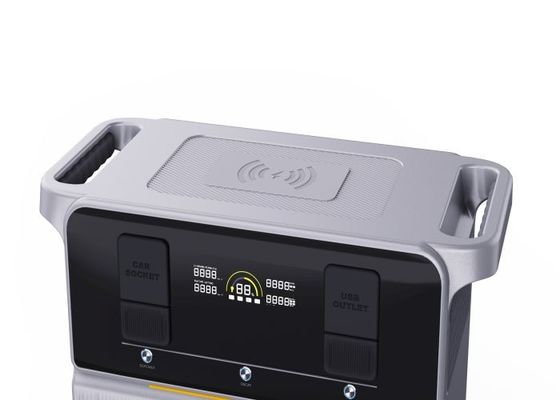 Centrale elettrica portatile all'aperto pratica antipioggia 2400WH per drone