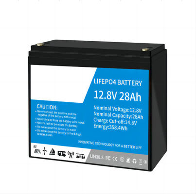 Batteria agli ioni di litio antideflagrante NCM 12.8V 28AH per veicolo a tre ruote