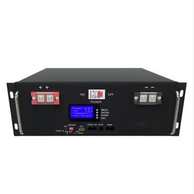 Batteria di backup quadrata pratica per veicoli elettrici multiuso con guscio nero opaco