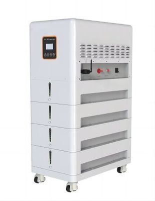 Batteria al litio trifase 20.48KWH del supporto di scaffale LFP UPS per la casa