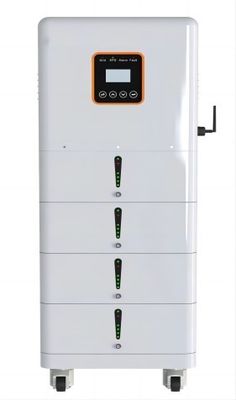 Batteria al litio trifase 20.48KWH del supporto di scaffale LFP UPS per la casa