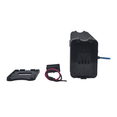 1500 tempi di ciclo Maniglia portatile 36V 10AH Pacchetto bici elettrica in alluminio nero con serratura di sicurezza per bici pieghevole elettrica