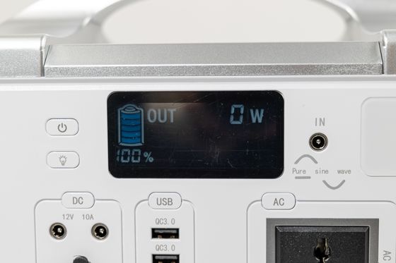 Nessun effetto di memoria Puro Sine Wave Centrale elettrica portatile con ROHS approvato per il sistema di accumulo di energia domestica