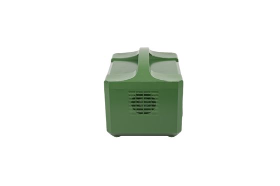 CE Approved Wireless Charging Bank portabile di energia solare con custodia in plastica verde per il sistema di backup UPS