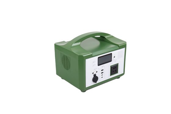Generatore solare a ricarica rapida MPPT Solar Cotroller 600W Power Green Plastic Case Generatore solare per sistema di backup esterno