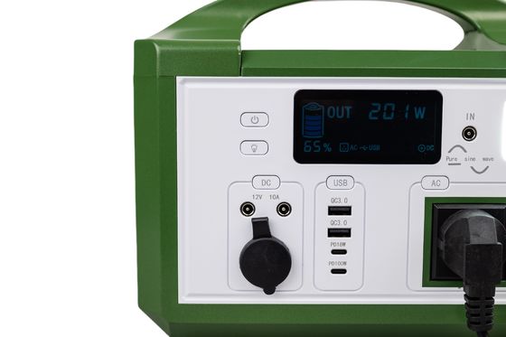 Sistema solare a peso leggero fuori rete CC AC 220V Centrale di alimentazione solare portatile con CE/ROHS approvato per l'alimentazione di emergenza