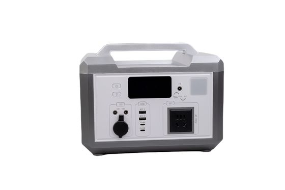 Silver Shell Ultra Output Power 600W EU Adapter Power Bank di ricarica con schermo LCD