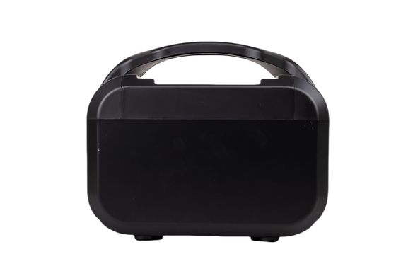 600W Matto Nero Infisso di plastica ad alta efficienza MPPT Supporto Solar Mobile Power Bank Con Bluetooth