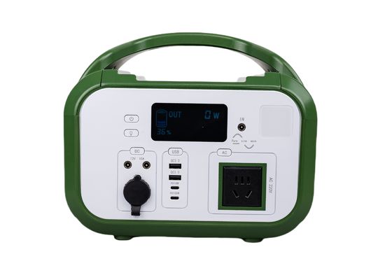 Lampada flash a LED ricarica Lifepo4 cilindrica con 3 prese AC Batteria Power Bank per smartphone