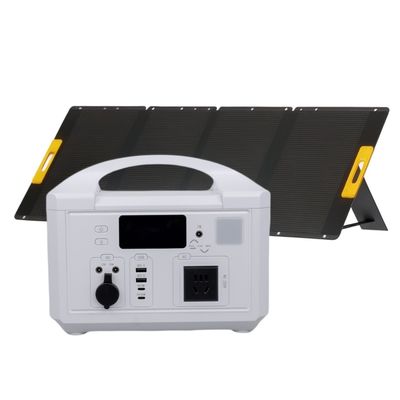MPPT supporto generatore solare portatile 300W Lifepo4 batteria centrale elettrica solare portatile per il sistema di backup solare