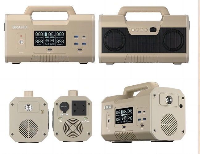 Centrale elettrica portatile all'aperto mobile multiuso 14.4V antipolvere per accamparsi