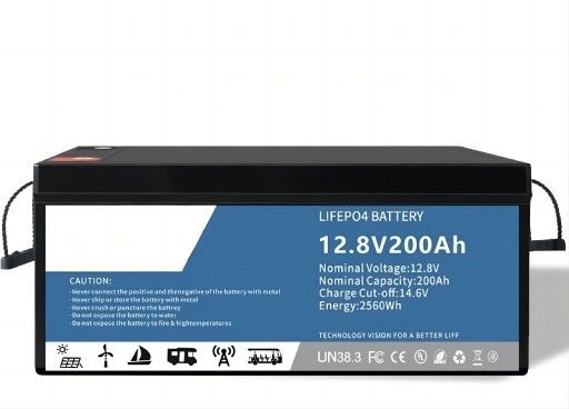 BYD 12.8V 200AH Lifep04 batteria al litio con LCD per carrello da golf