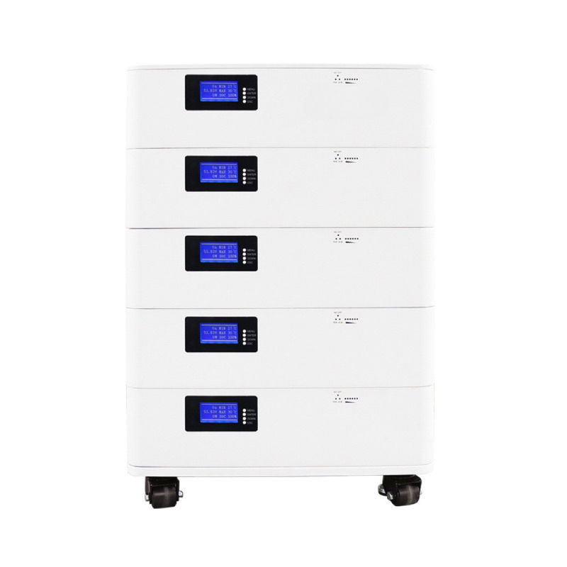 Bluetooth Invertitore solare a tre fasi a contatto secco LifePO4 Batteria 5KWH 10KWH Per sistema di accumulo di energia solare