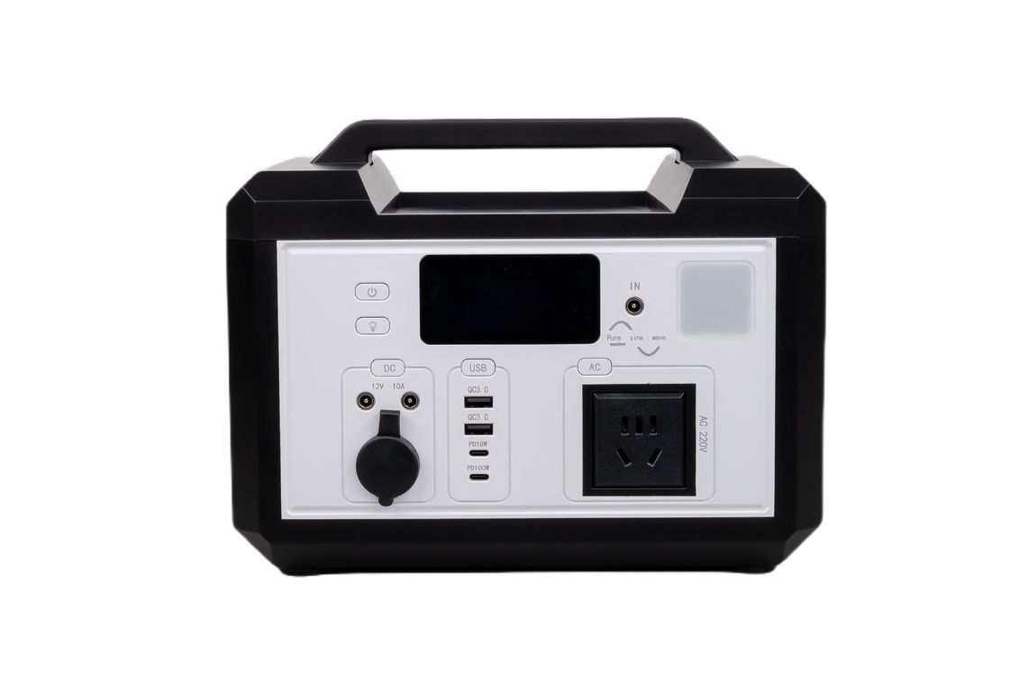 Alta efficienza 220V/110V AC ricaricabile Lifepo4 Power Pack portatile con ricarica wireless per il sistema solare off-grid