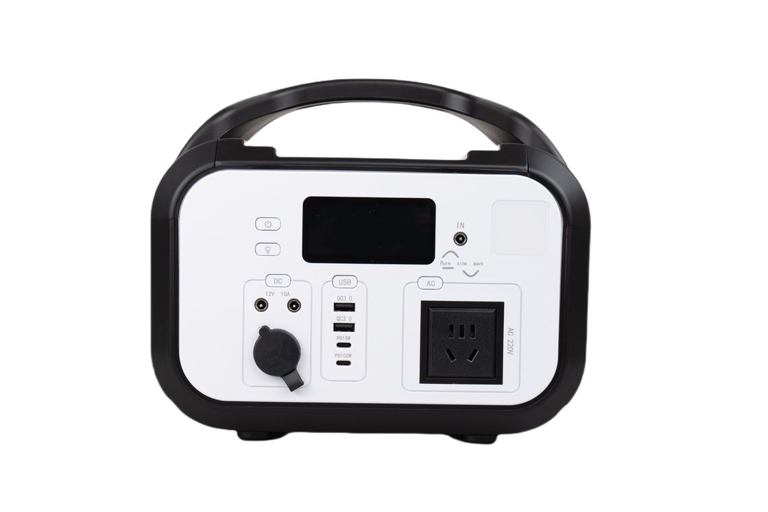 600W Matto Nero Infisso di plastica ad alta efficienza MPPT Supporto Solar Mobile Power Bank Con Bluetooth