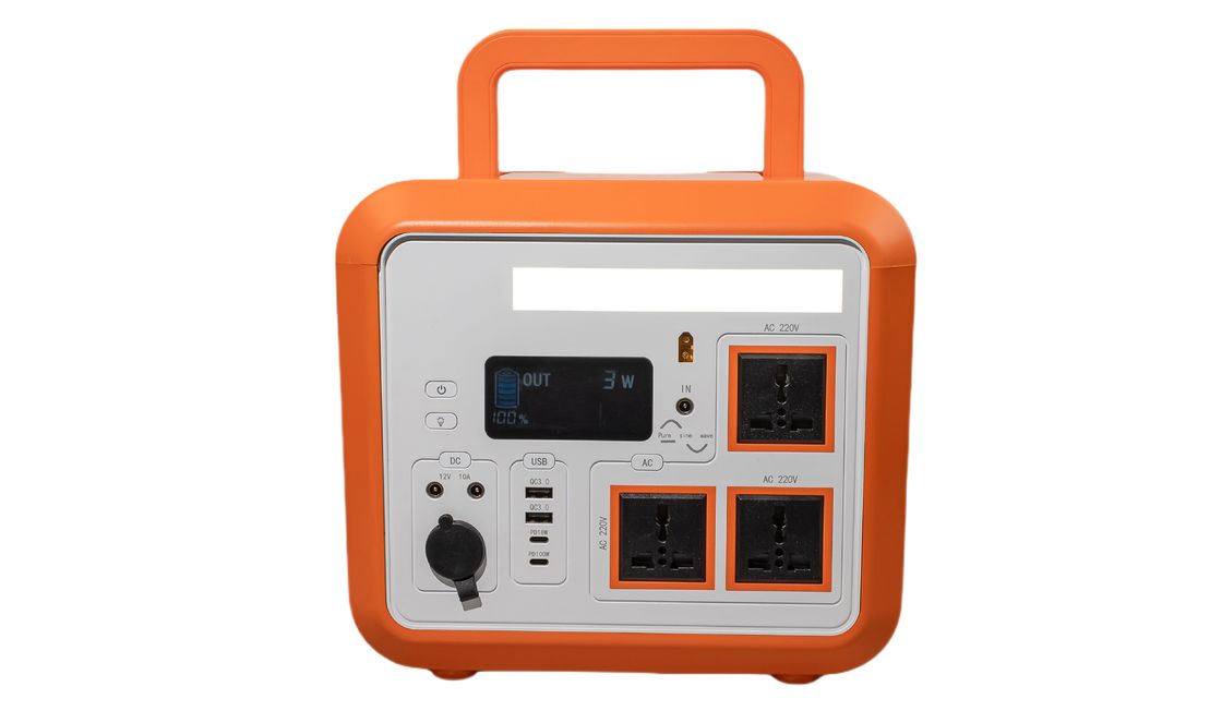 CE approvato 1500W AC Outlet Output Pure Sine Wave Generatore di energia portatile con LCD Per Car Jump Starter / RV Camping