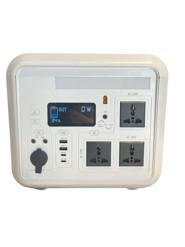 Generatore solare portatile a prova di esplosione a carica rapida in 3 ore 1500W con Bluetooth per campeggio all'aperto