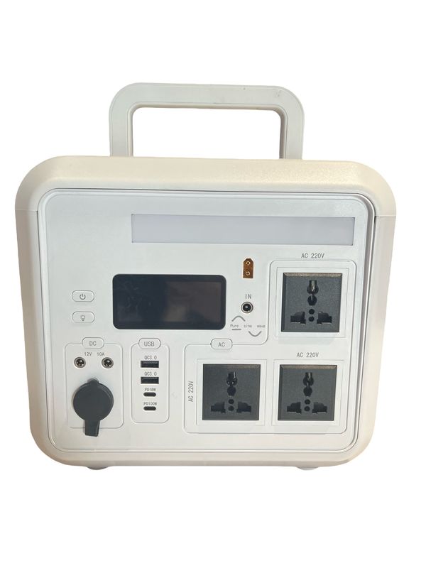 Nessun effetto di memoria 1500W Potenza di uscita tutto in un sistema solare Stazione elettrica portatile con luce a LED per campeggi RV