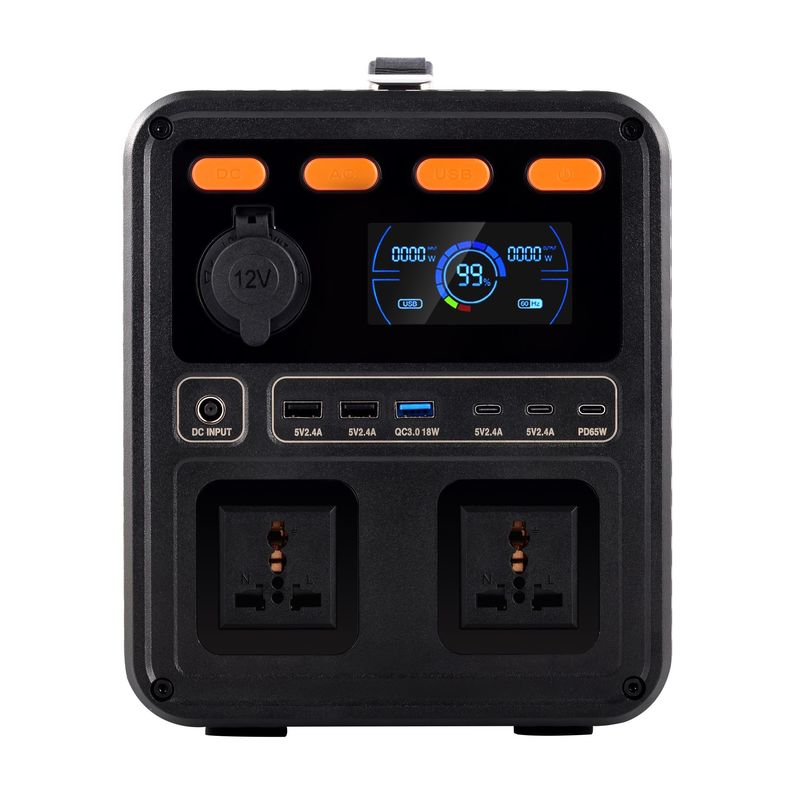 Lunga durata di vita Puro Sine Wave DC13V AC Potenza di uscita fino a 1300W Generatore di energia solare di emergenza con CE/UL approvato