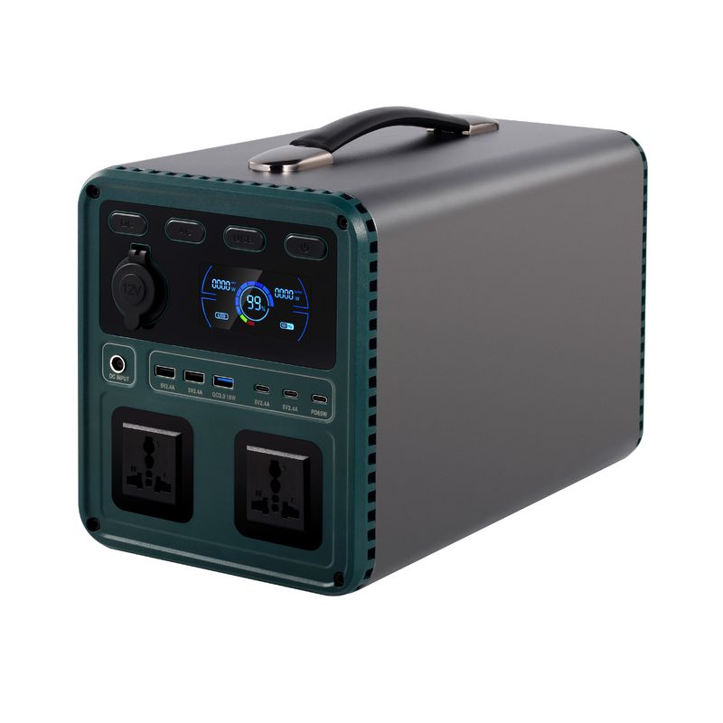 Alta efficienza AC 4*220V/110V batteria ricaricabile Lifepo4 con Bluetooth Wi-Fi Generatore di energia portatile per campeggio RV